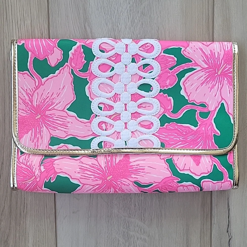 Lilly Pulitzer Oversized Clutch Purse